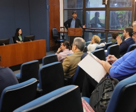 Encontro do Serviço Alemão de Intercâmbio Acadêmico com os ex-bolsistas do DF. 31/10/2025 Foto: Beto Monteiro/Ascom UnB